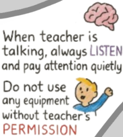 Listen to teacher rule